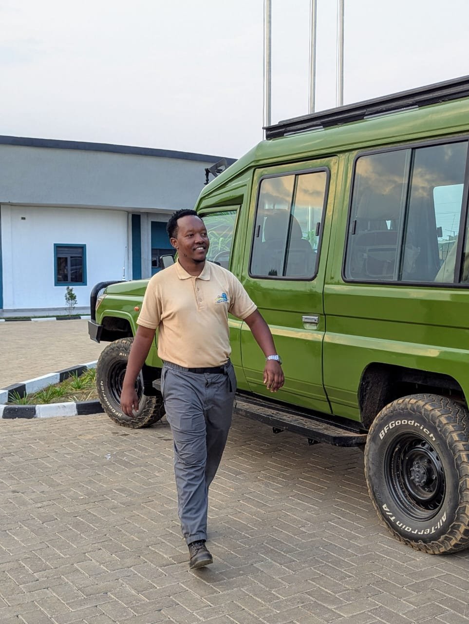 our safari guide Modeste